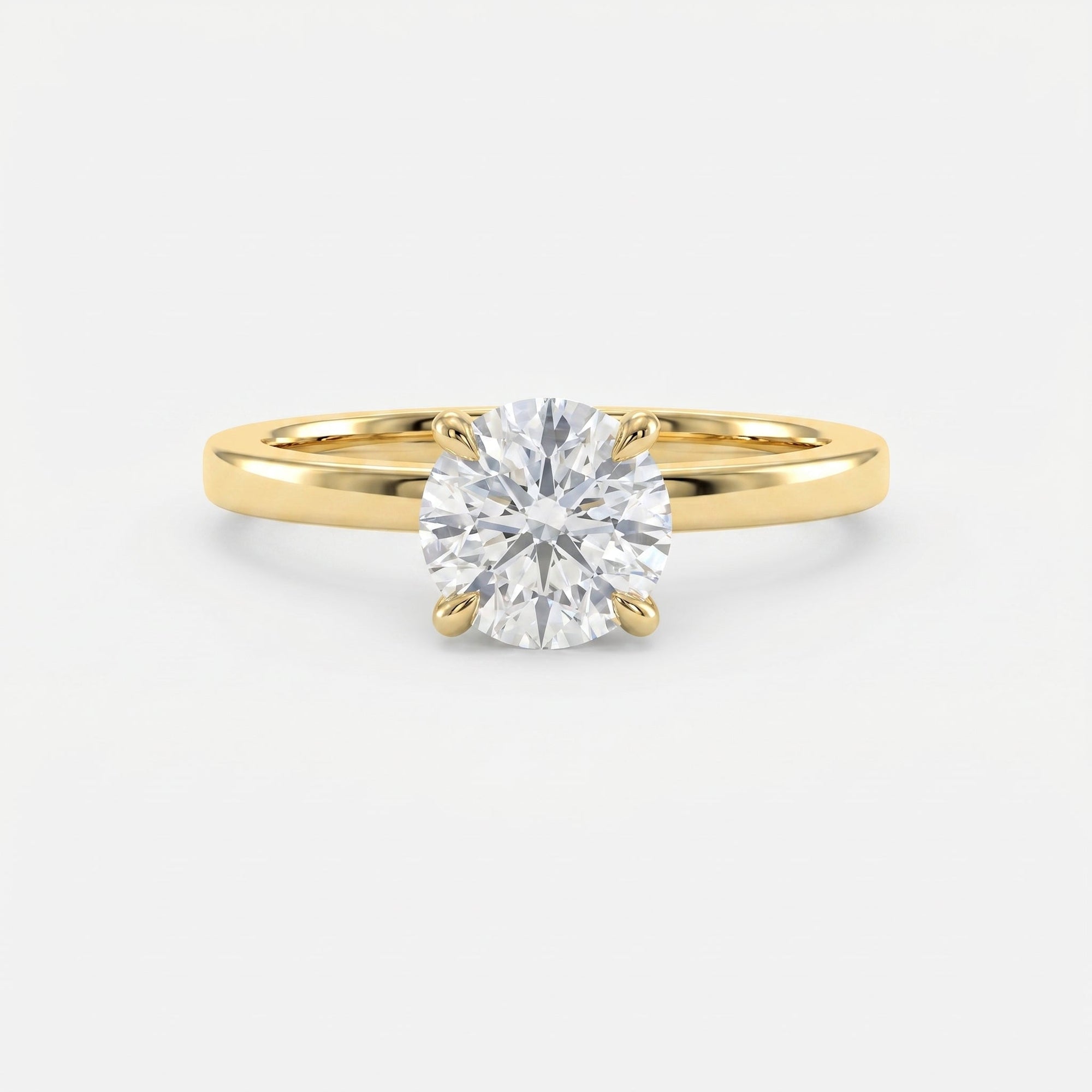 Luna Veil Round Ring