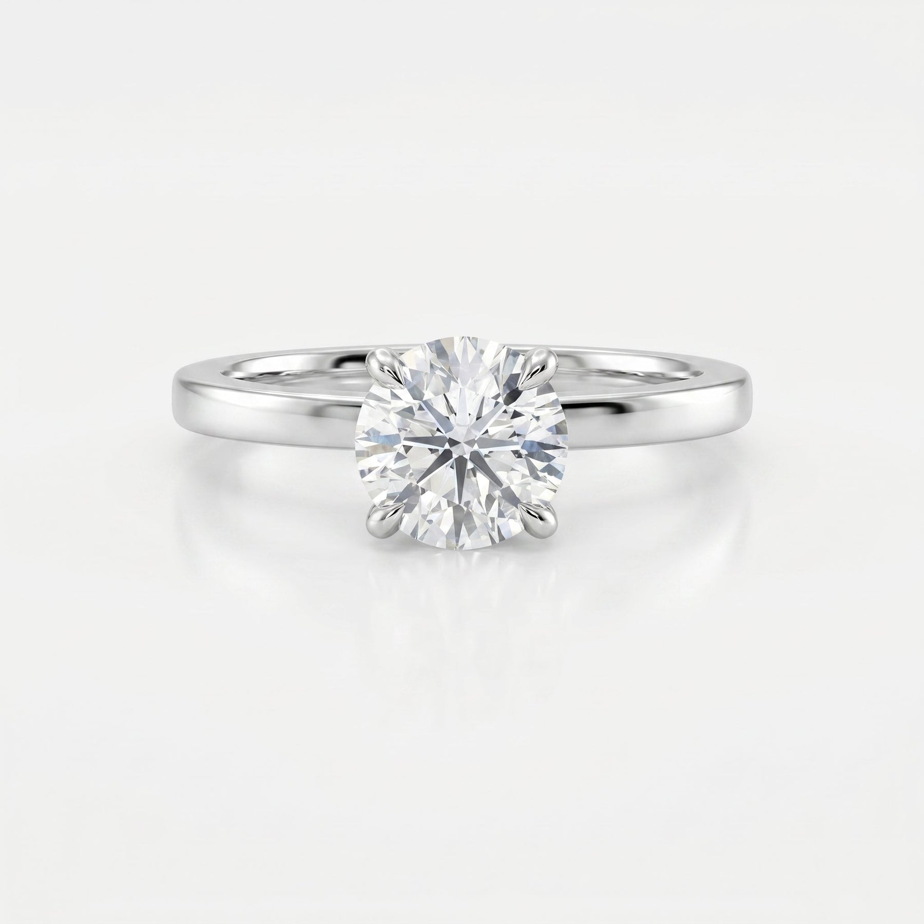 Luna Veil Round Ring