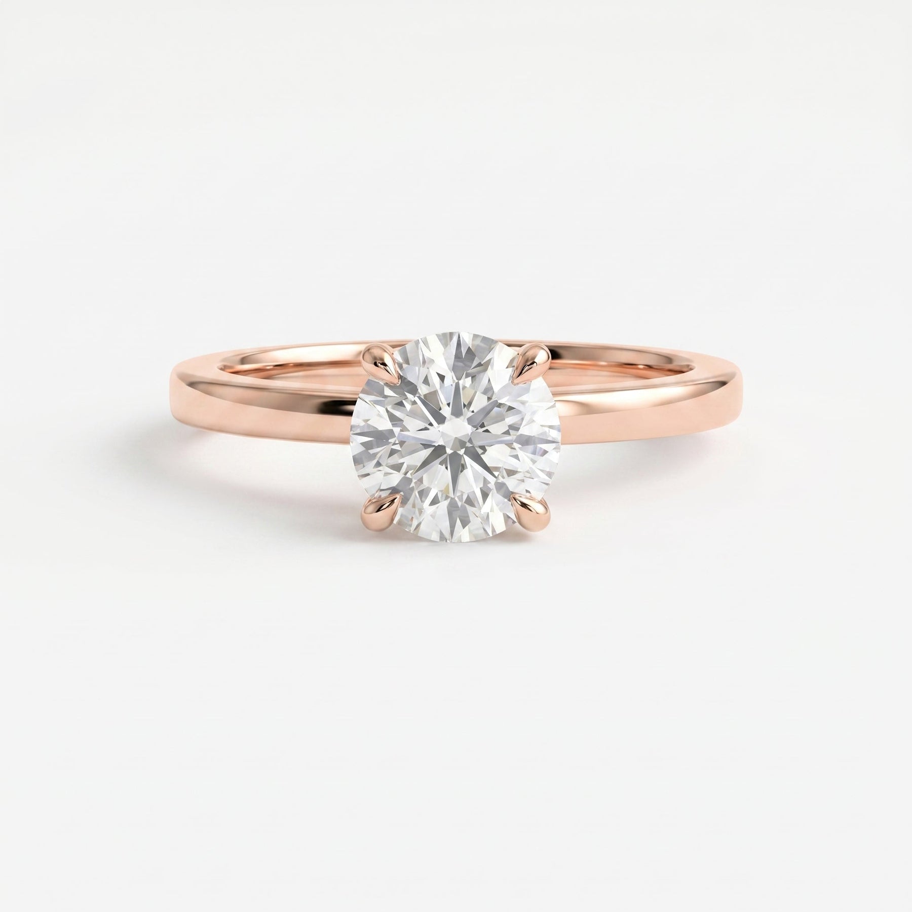 Luna Veil Round Ring