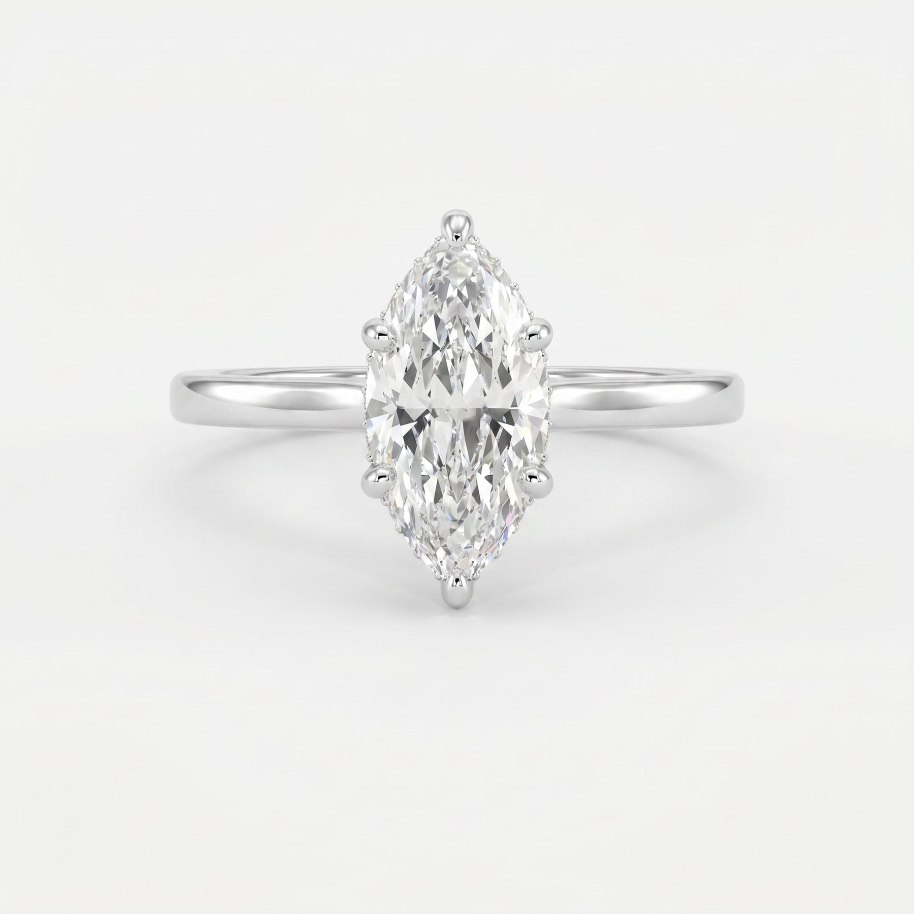 Noble Flow Marquise Ring