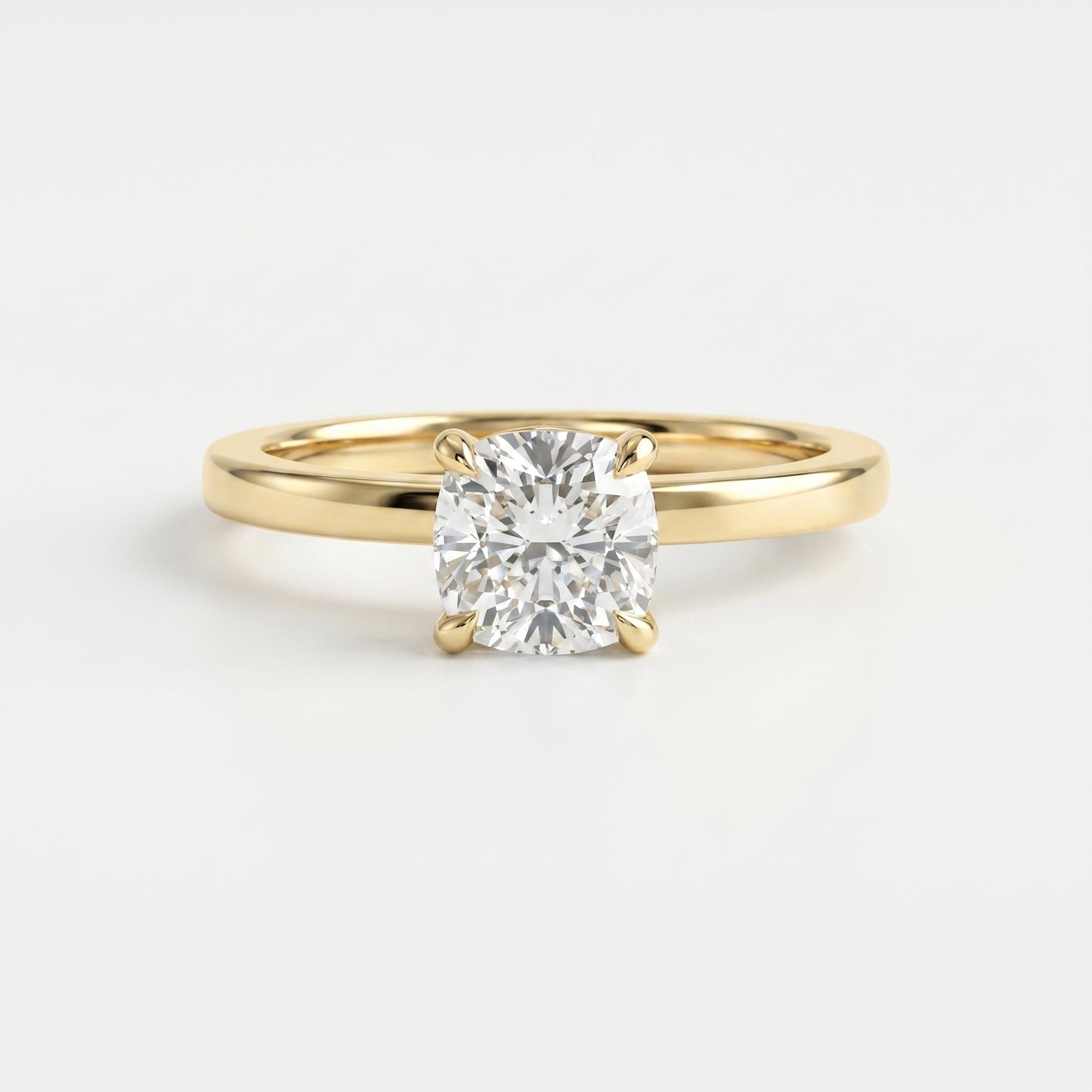 Velvet Aura Cushion Modified Brilliant Ring