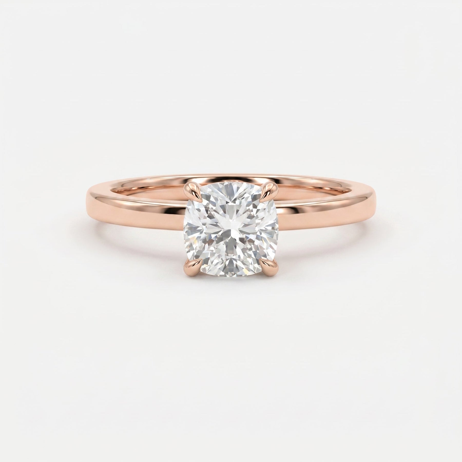 Velvet Aura Cushion Modified Brilliant Ring