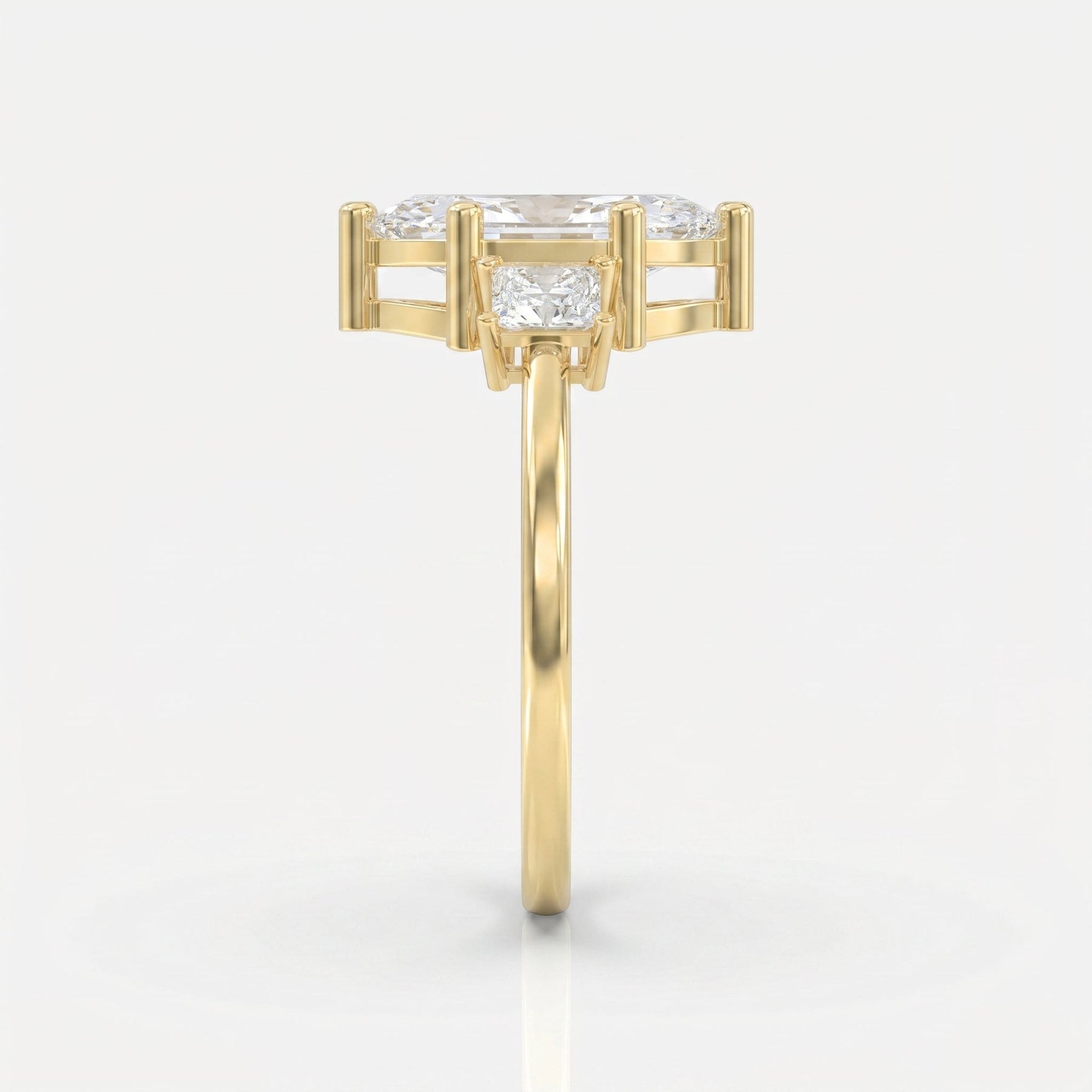 The Prism Three-Stone Marquise