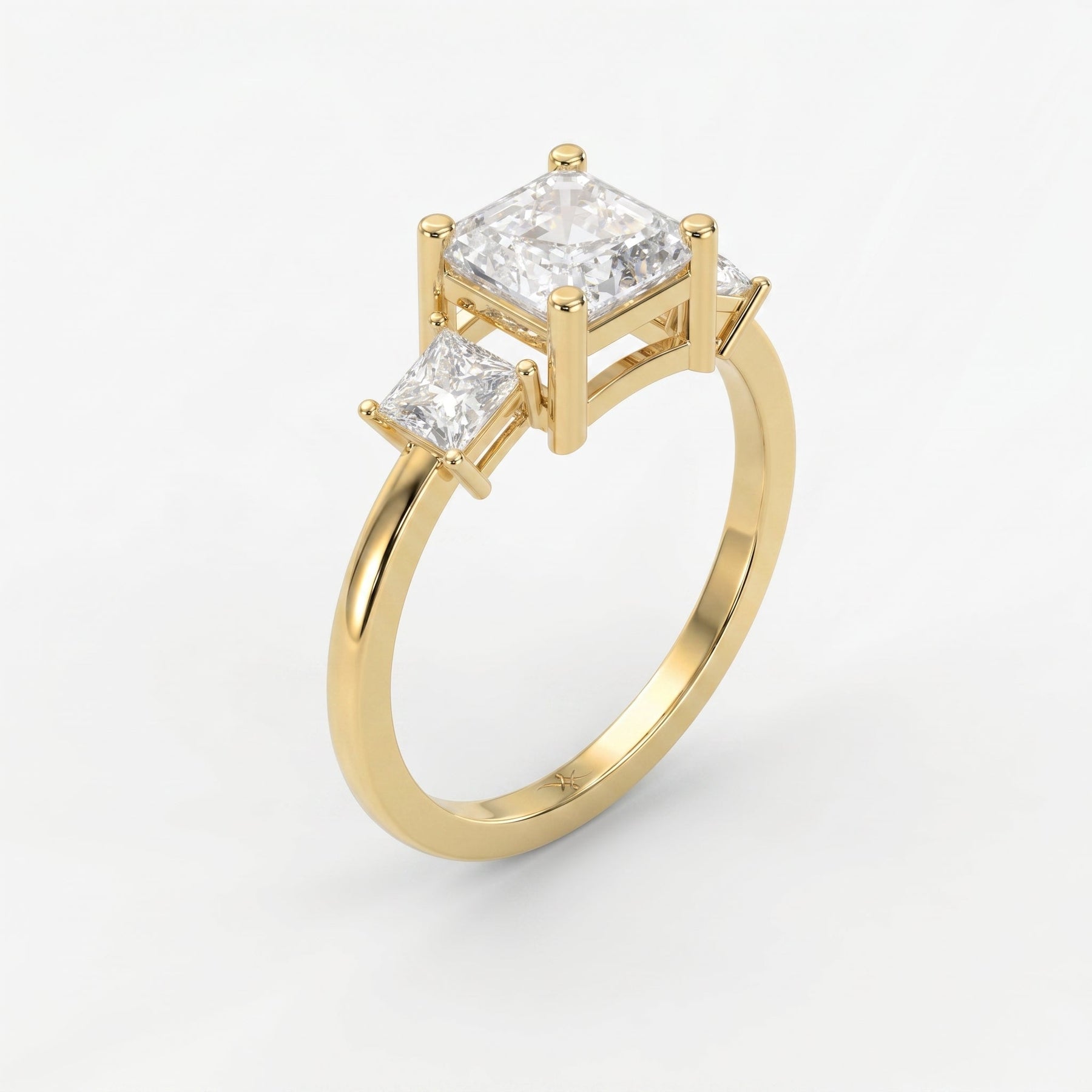 The Heirloom Trinity Ascher Ring