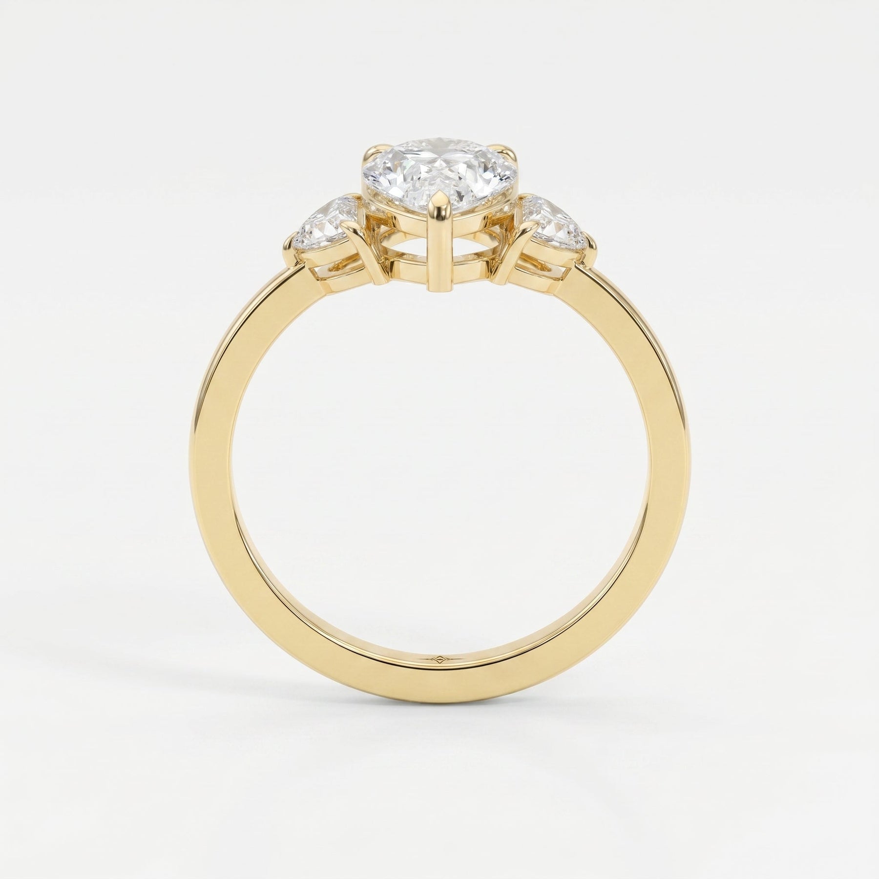 Everlasting Tear Pear Ring