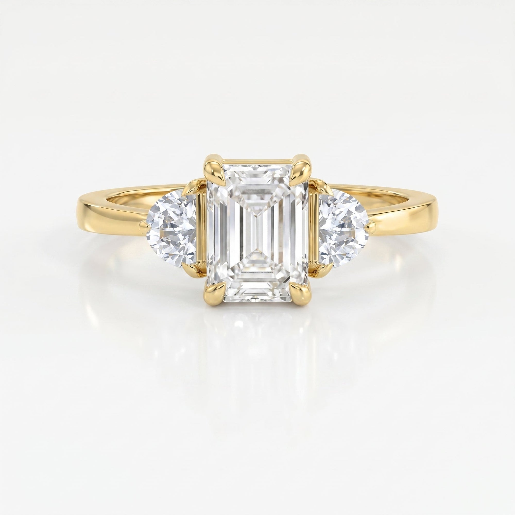 Legacy Line Emerald Ring