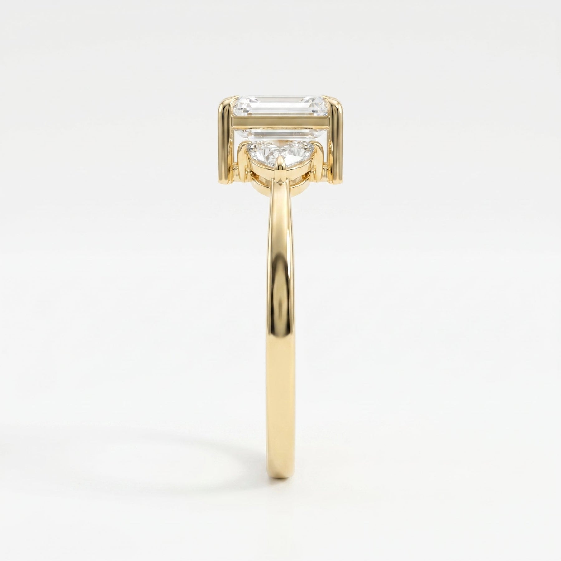 Legacy Line Emerald Ring