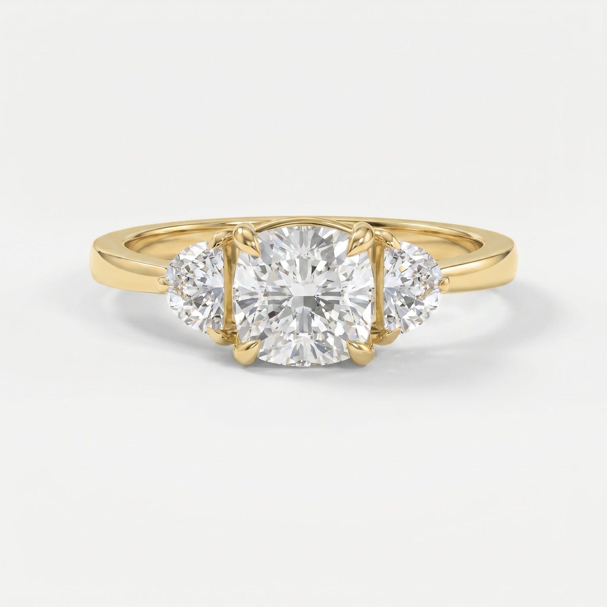Velvet Embrace Cushion Ring