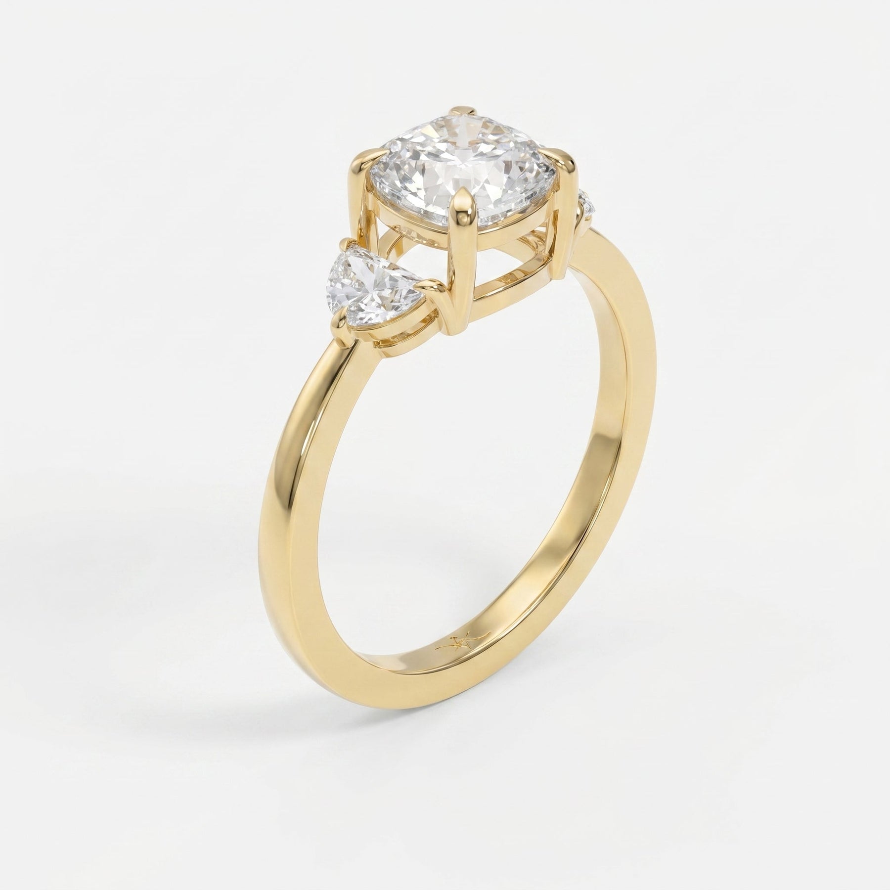 Velvet Embrace Cushion Ring