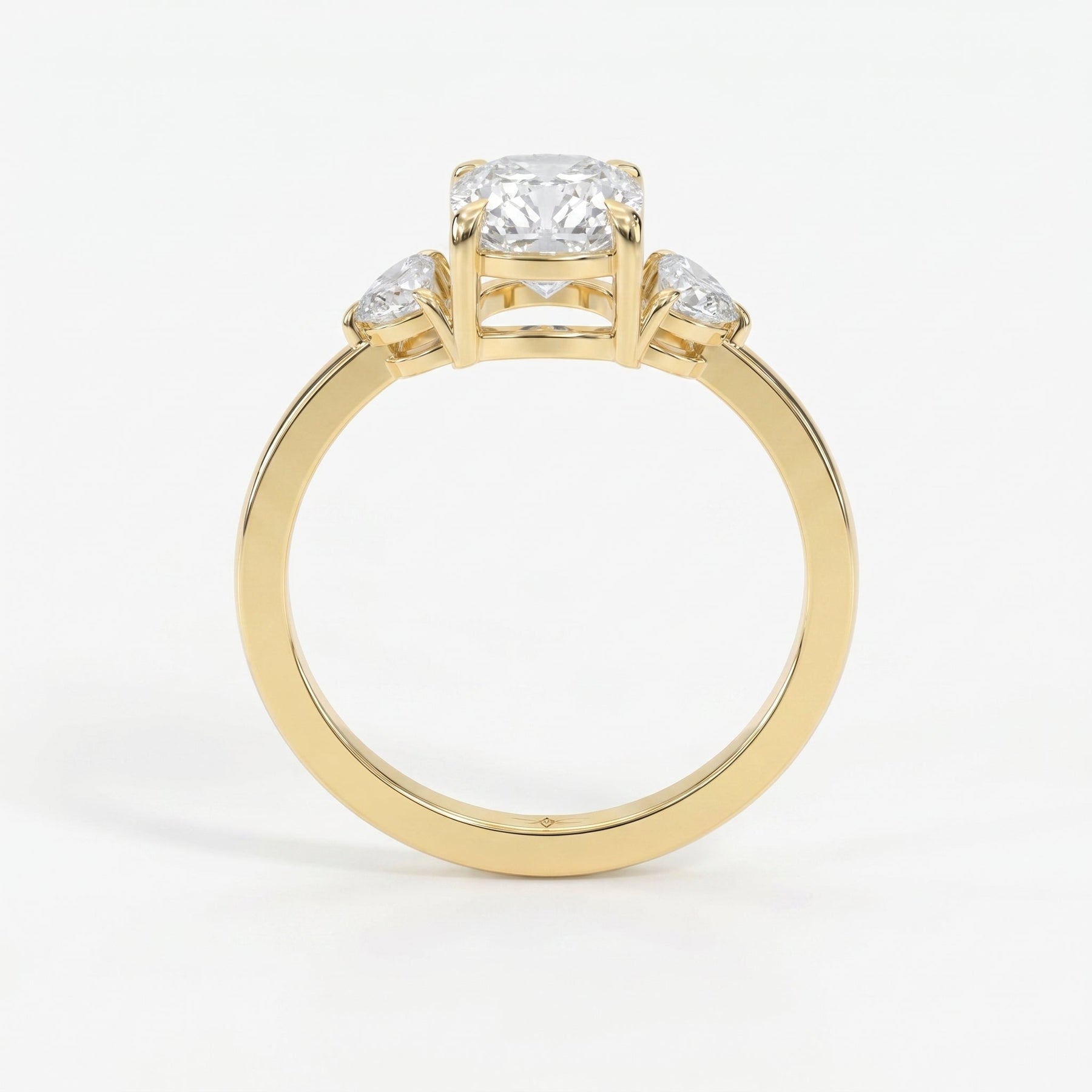 Velvet Embrace Cushion Ring