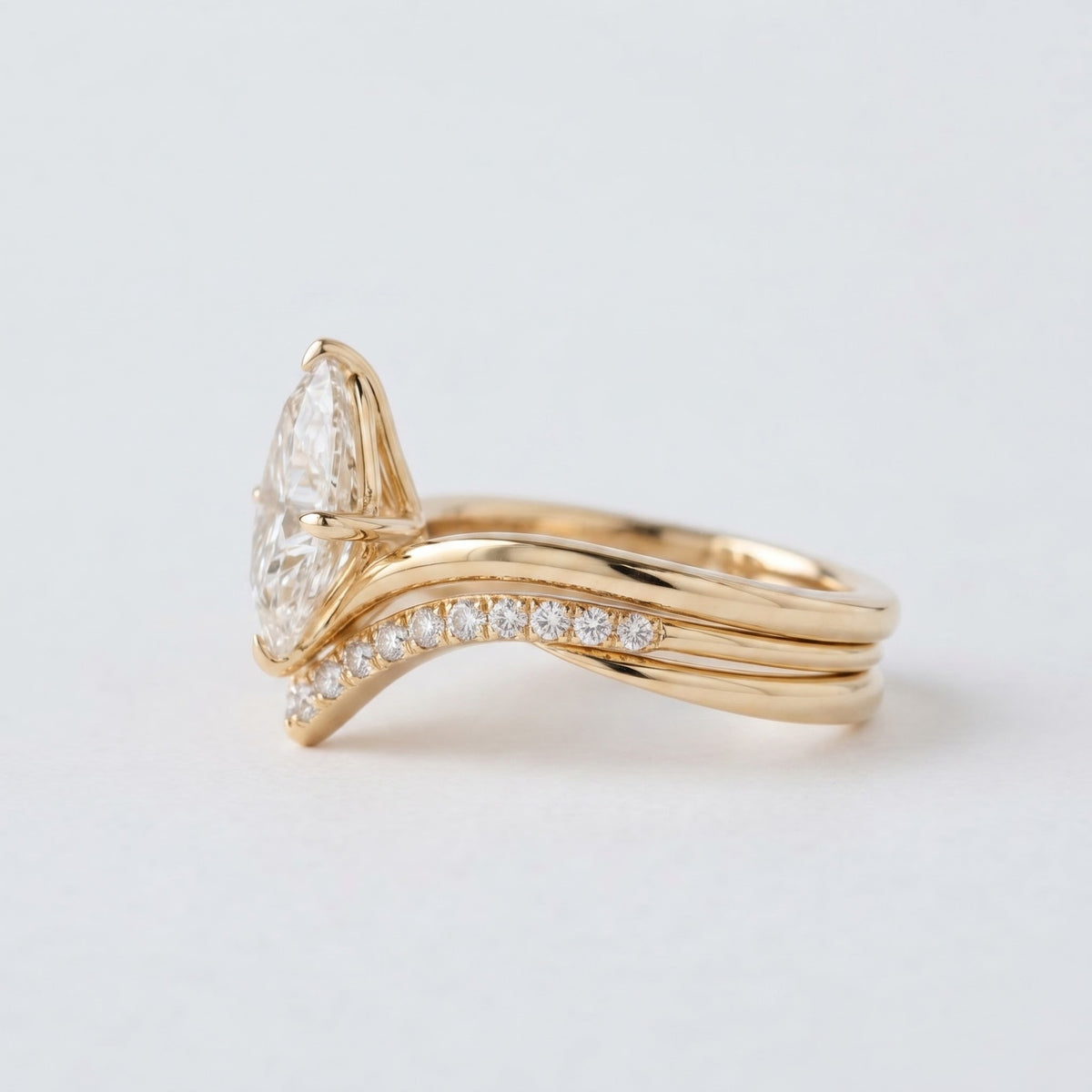 Marquise Vintage-Inspired Statement Ring