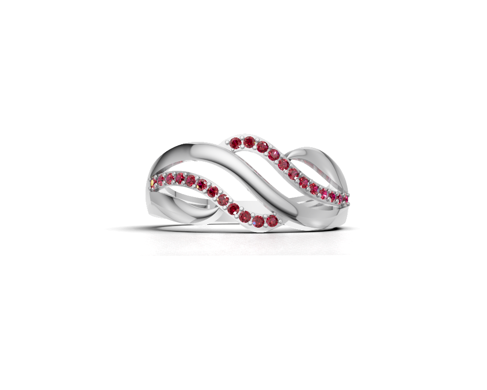 The Infinity Swirl Ribbon Ring