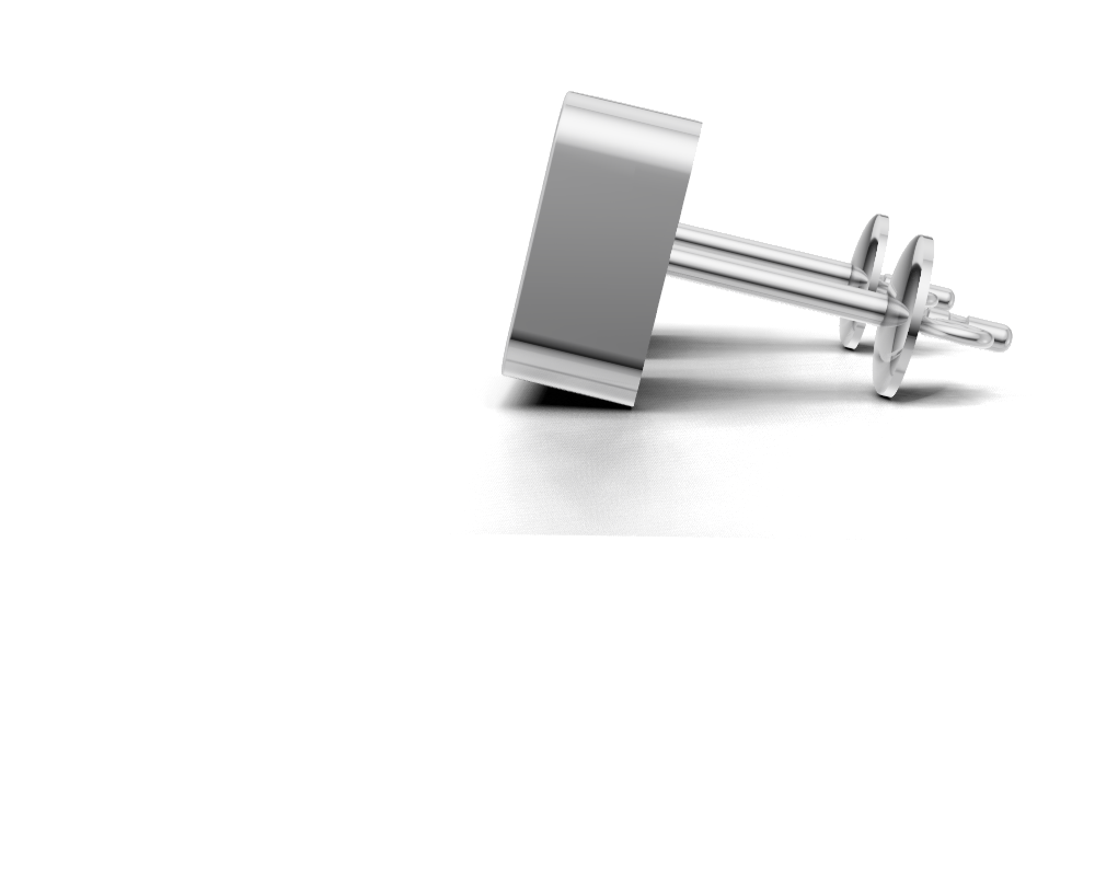 Minimalist Love Heart Design Stud Earrings