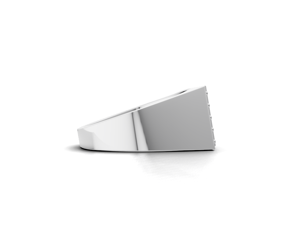 Luxury Statement Men’s Multi Row Diamond Ring