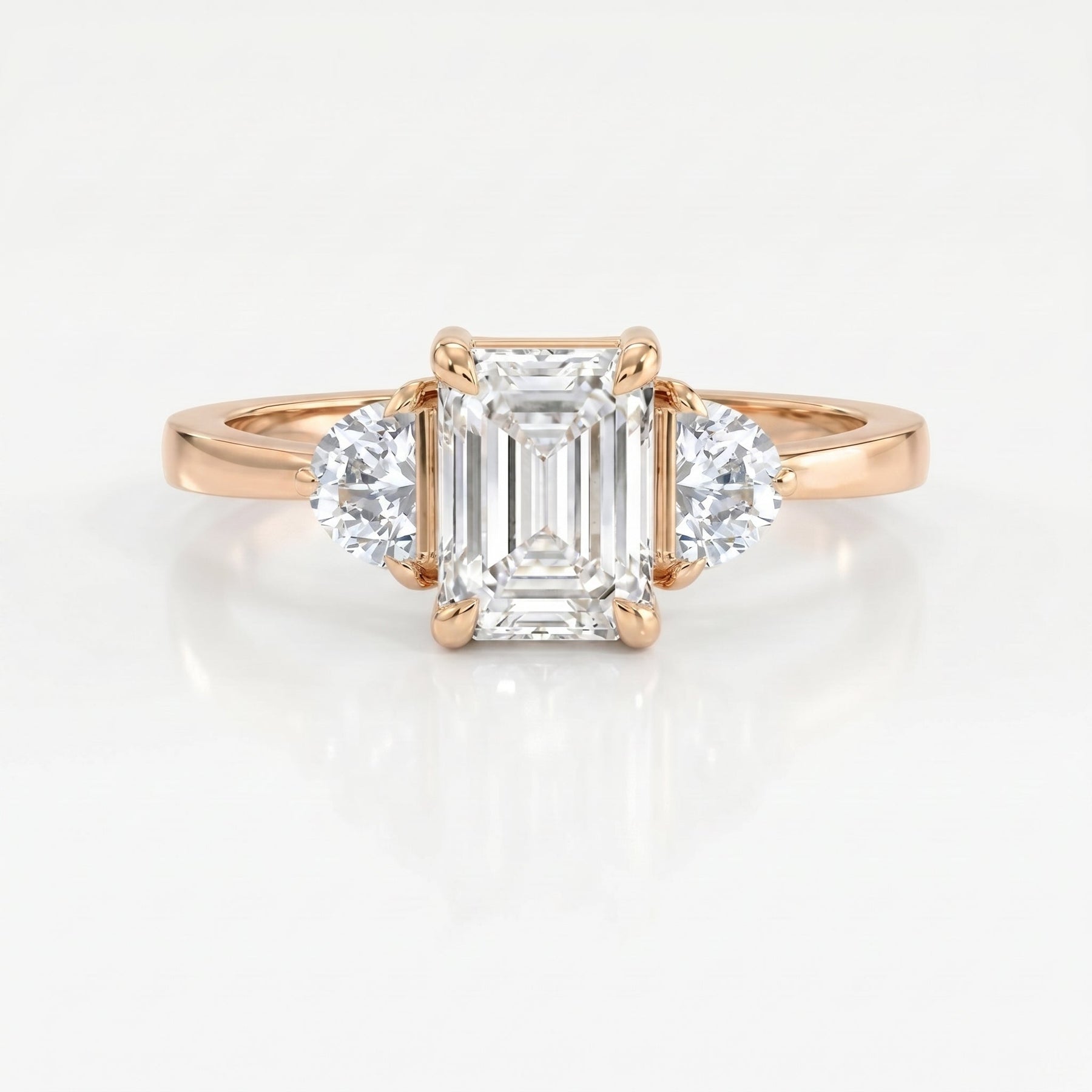 Legacy Line Emerald Ring