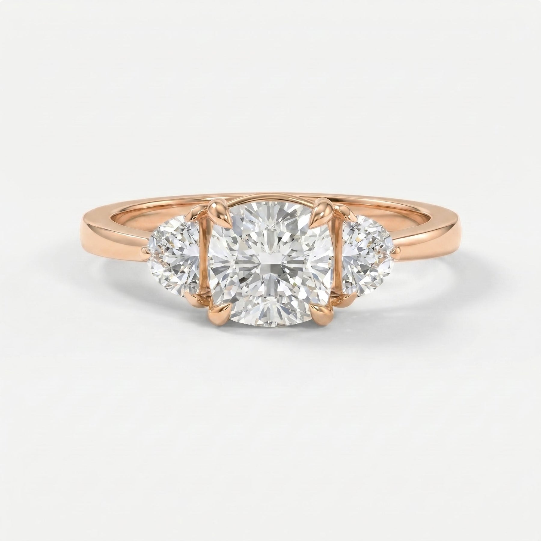 Velvet Embrace Cushion Ring