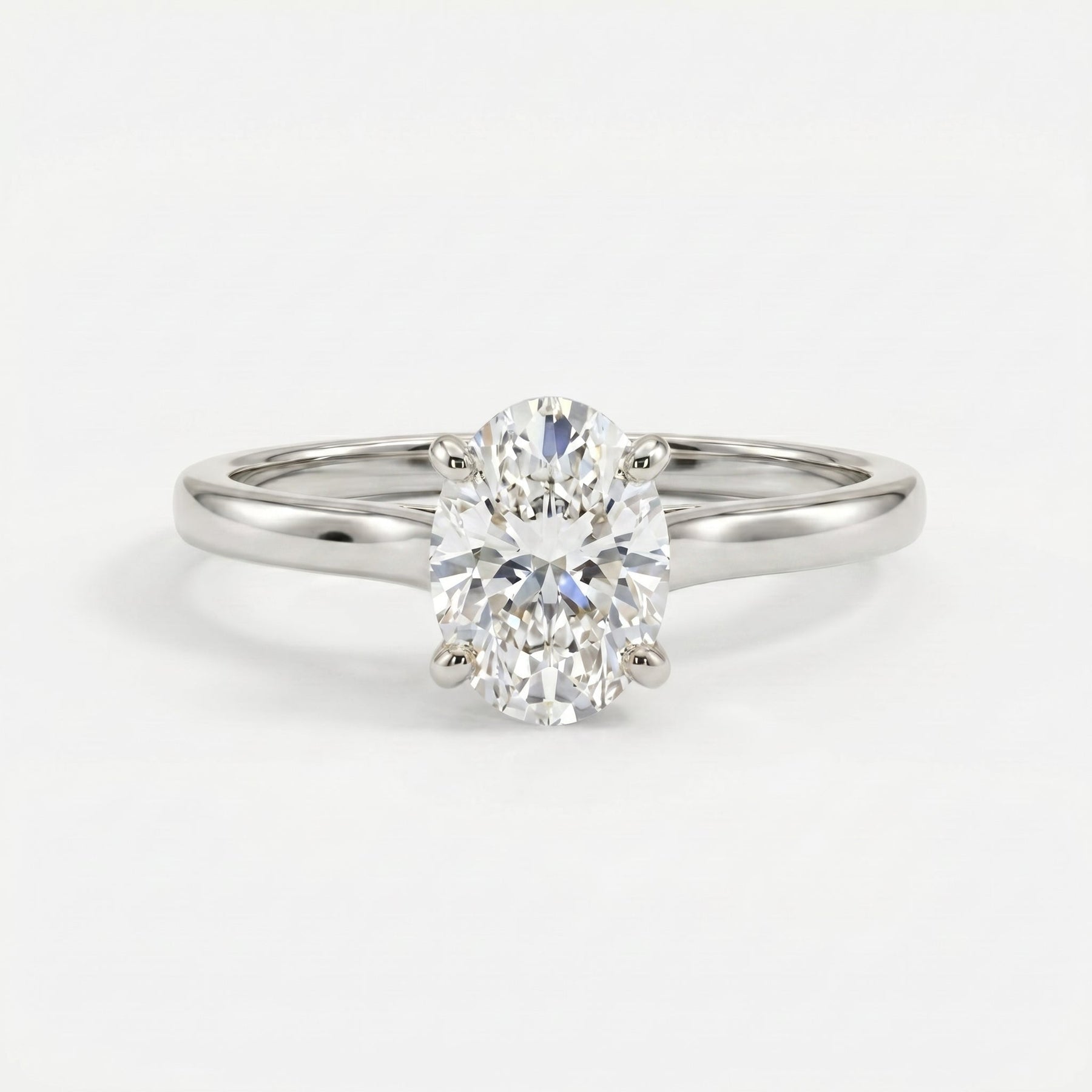 Classic Prong Solitaire Engagement Ring