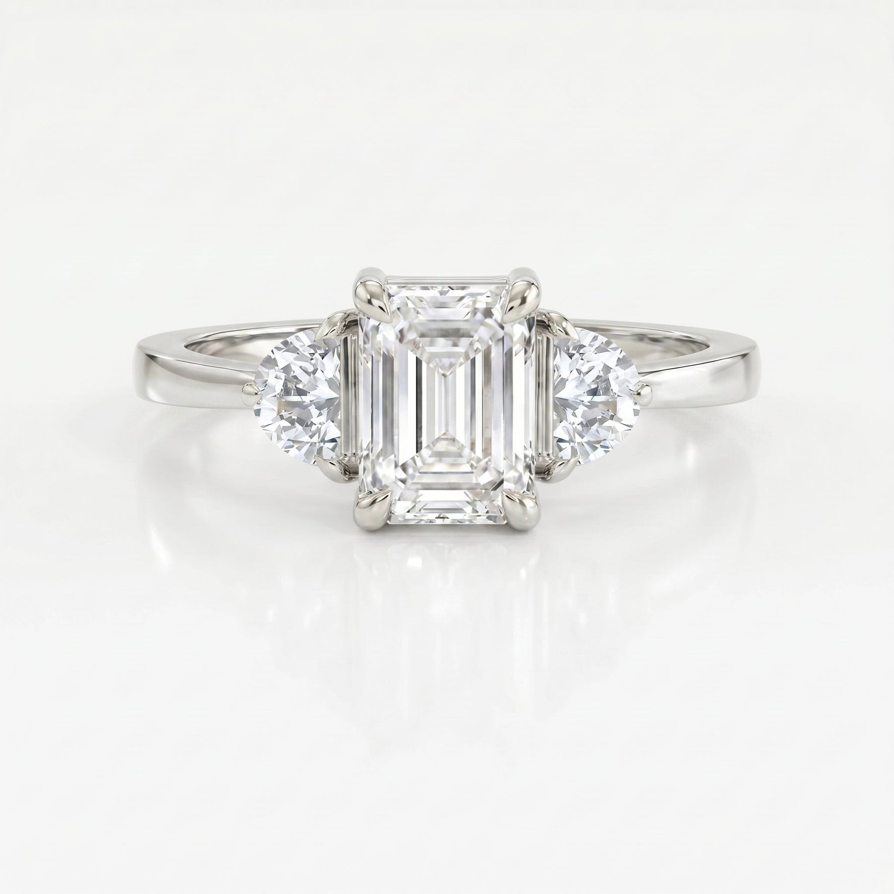 Legacy Line Emerald Ring