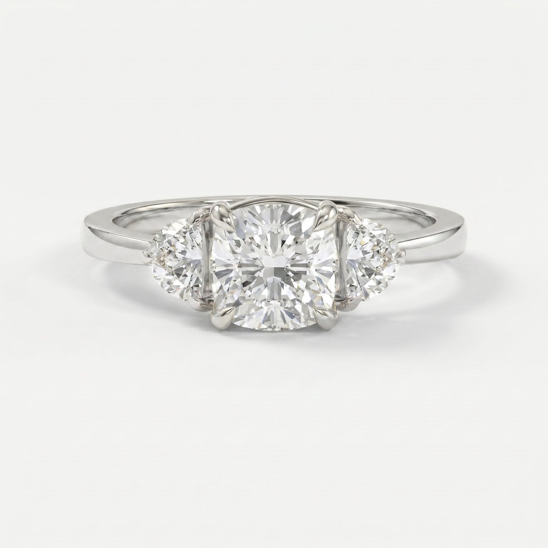 Velvet Embrace Cushion Ring